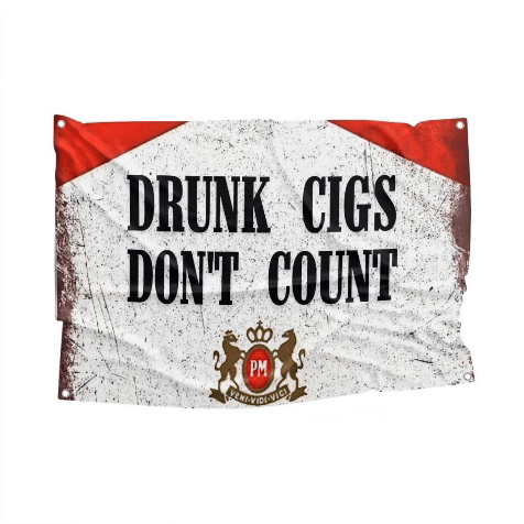 Drunk Cigs Flag