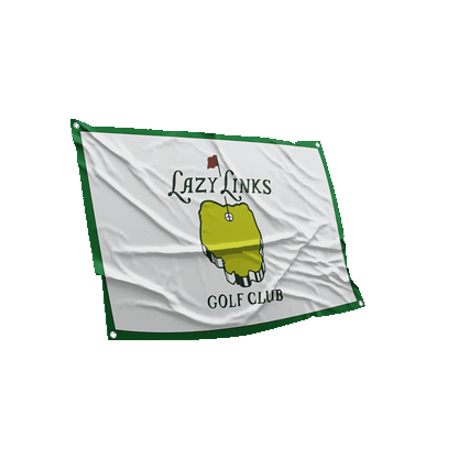 Lazy Links Golf Flag