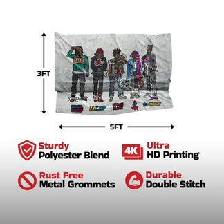 2016 Freshman Cypher Flag | Rap Flag – Flagaholics