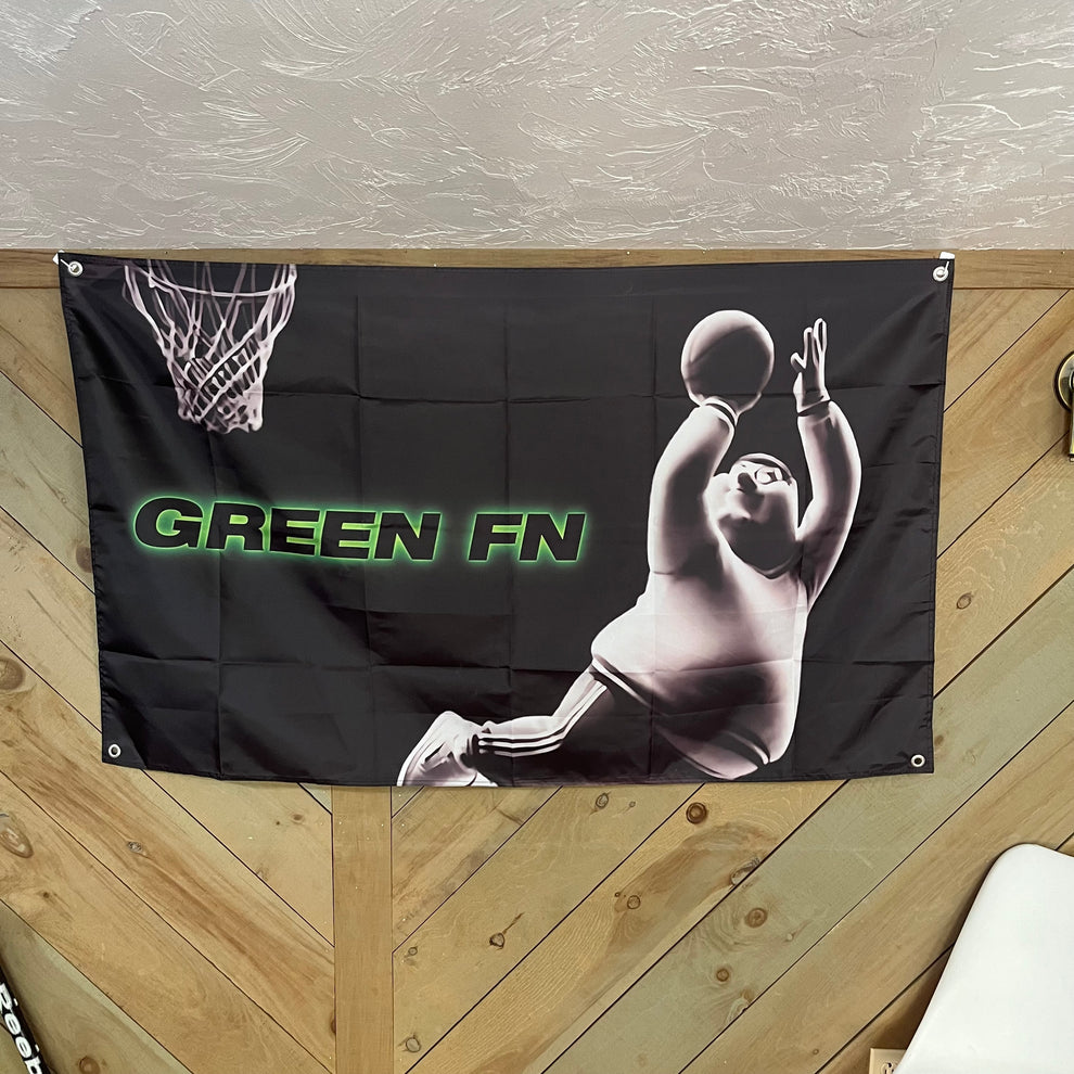 Green FN Flag | Funny Flags For Room – Flagaholics