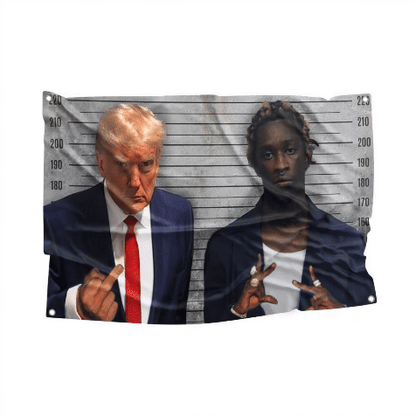 Young Thug & Trump Flag