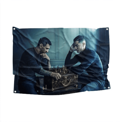 Messi & Ronaldo Flag