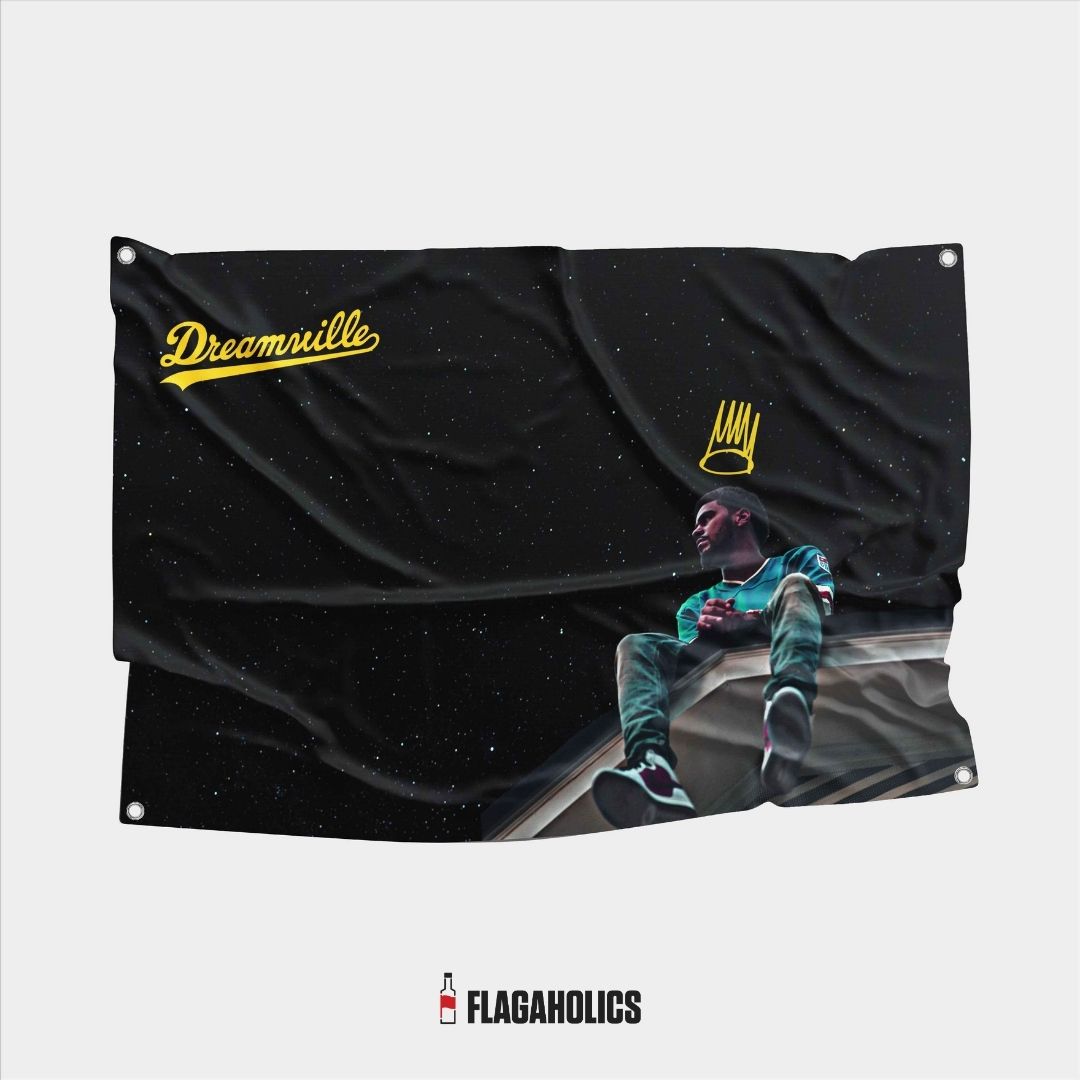 J. Cole Flag | Rap Flag For Room – Flagaholics