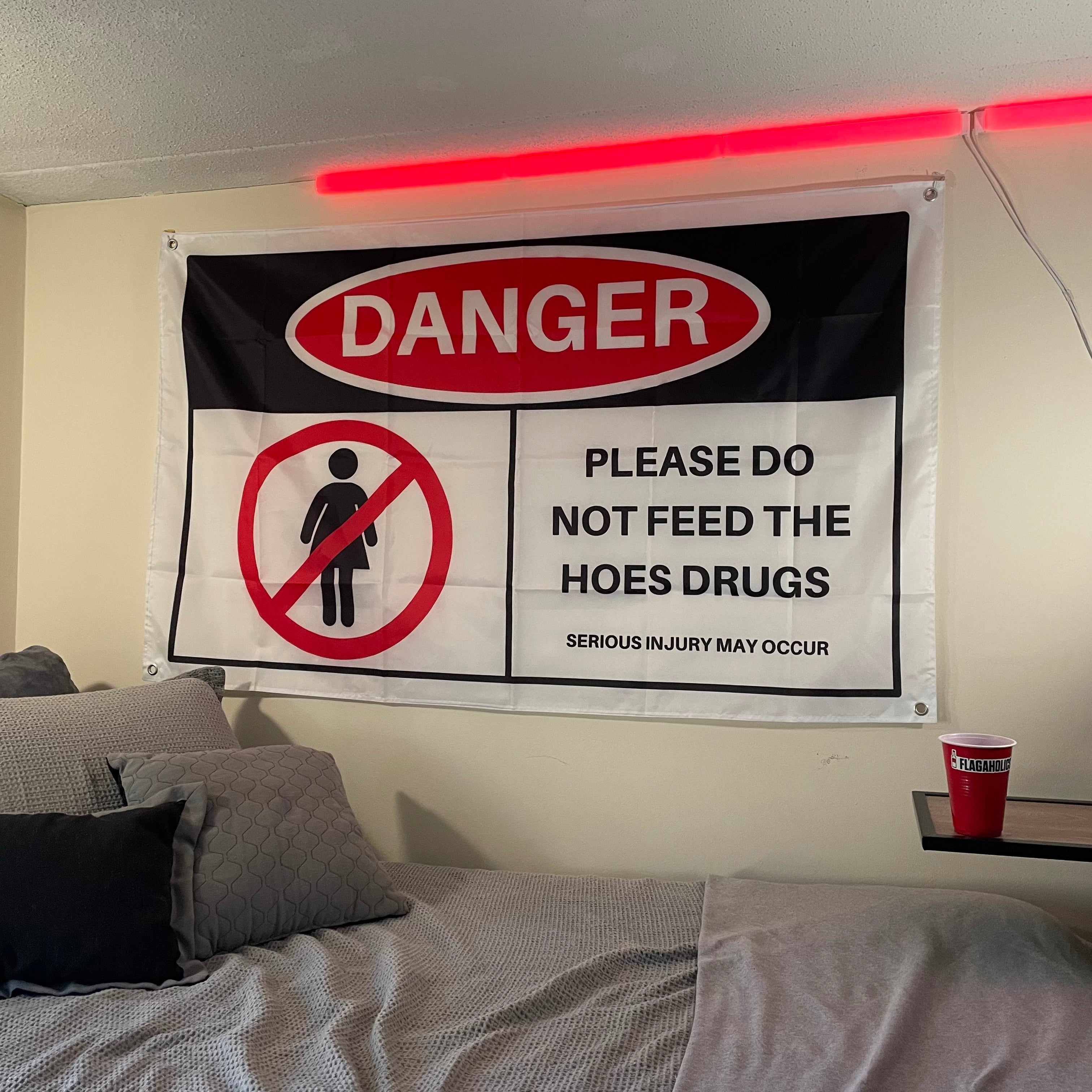 Flagaholics | The Best Funny Flags for College Dorm Rooms!